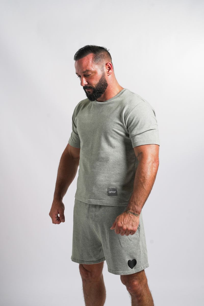 T-shirt Gris Relaxed