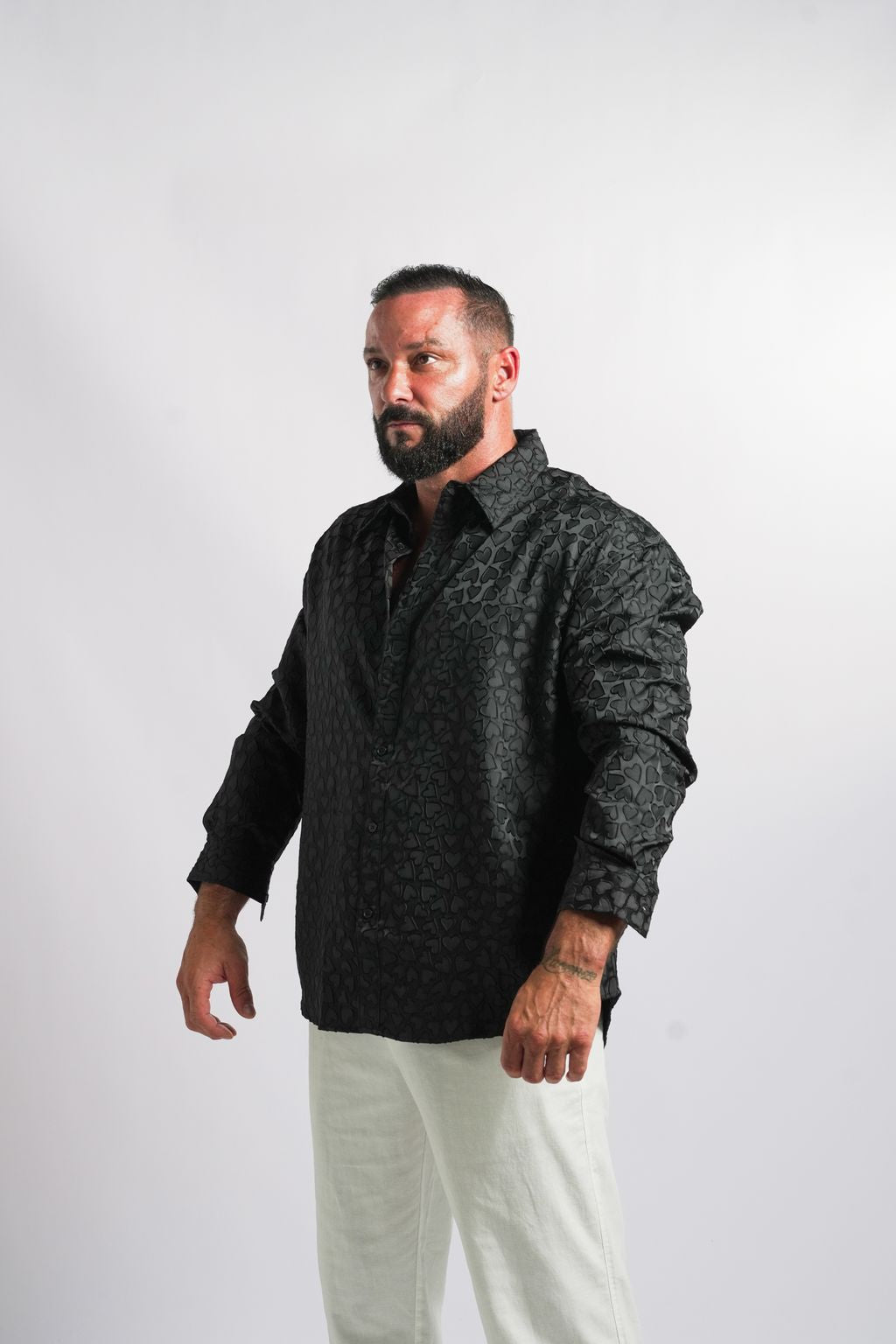 Chemise motif Minuit